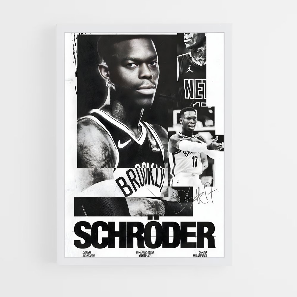 Poster Duel à Brooklyn – affiche Basketball (vue 3)